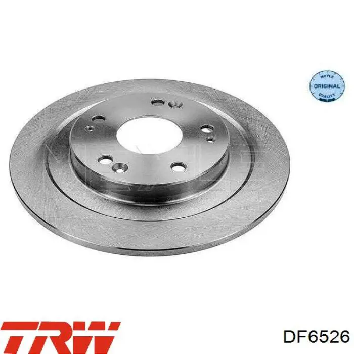 Comprar DF6526 TRW Disco de freno trasero