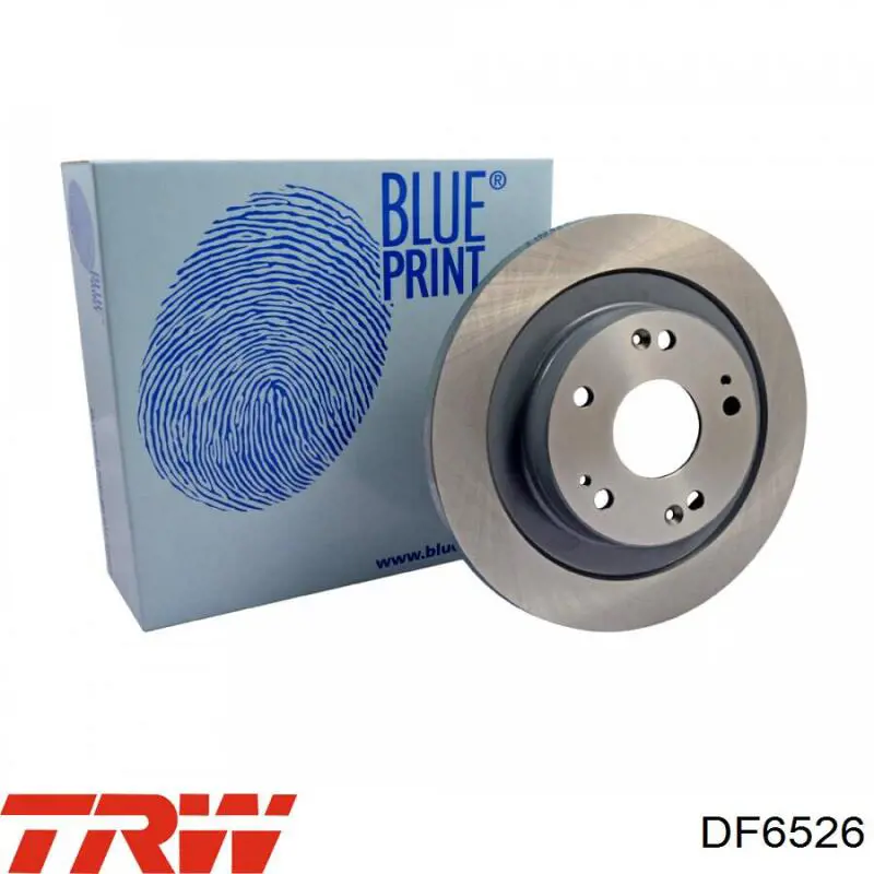 Disco de freno trasero TRW DF6526 precio, desde 31,49 EUR
