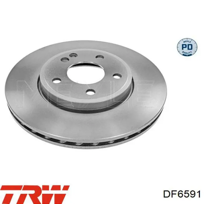 Comprar DF6591 TRW Freno de disco delantero