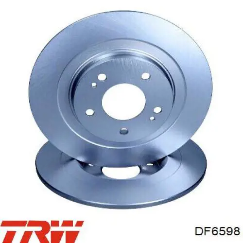 DF6598 TRW Freno de disco trasero