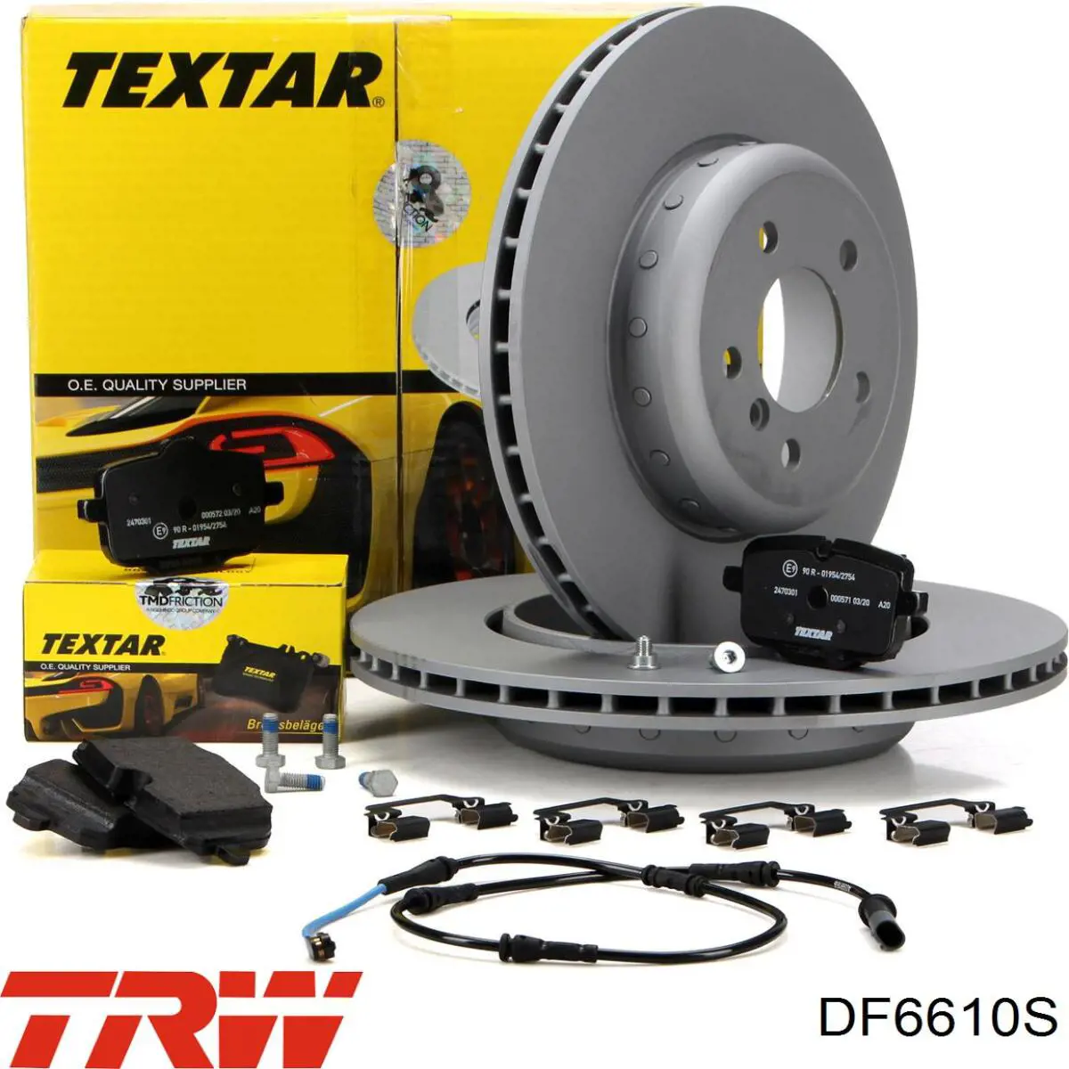 Frenos traseros TRW DF6610S
