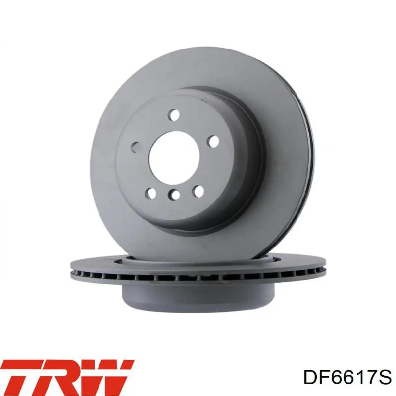 Comprar DF6617S TRW Disco de freno trasero