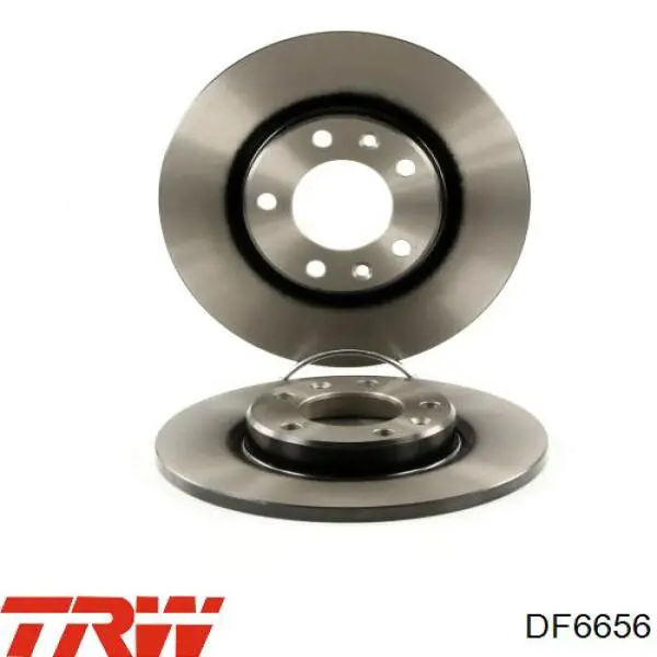 Comprar DF6656 TRW Disco de freno trasero