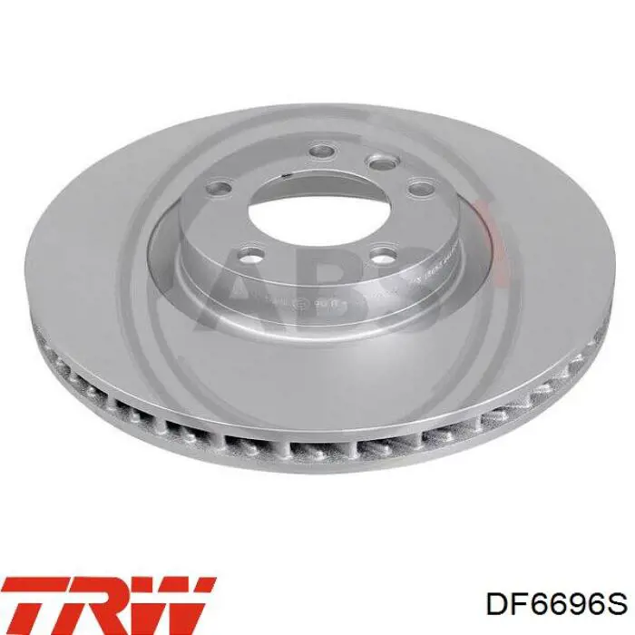 Disco de freno delantero TRW DF6696S