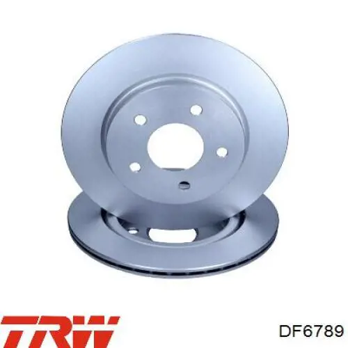 Disco de freno trasero TRW DF6789 precio, desde 42,49 EUR