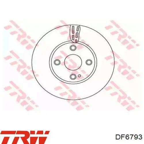 DF6793 TRW Discos