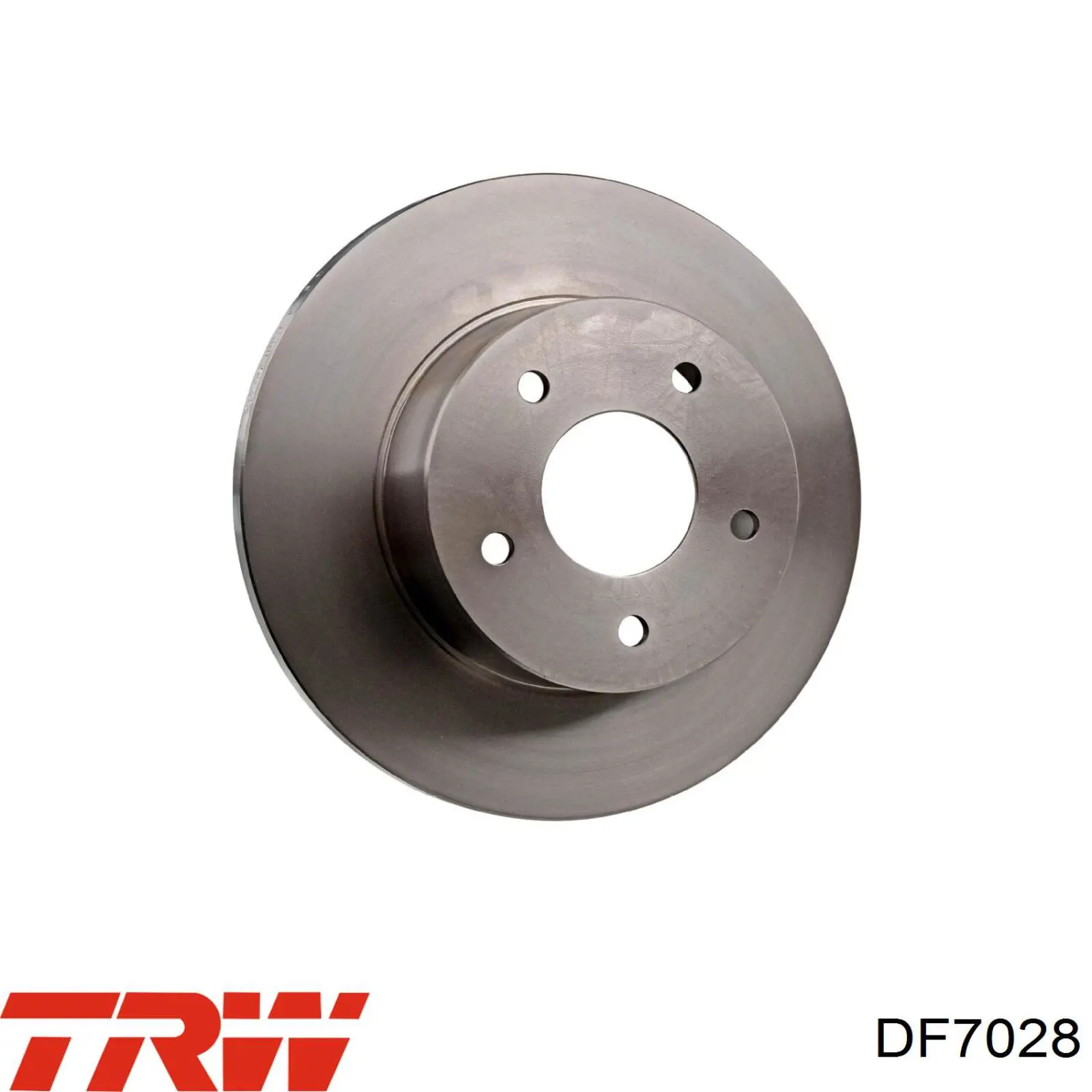 DF7028 TRW disco de freno trasero