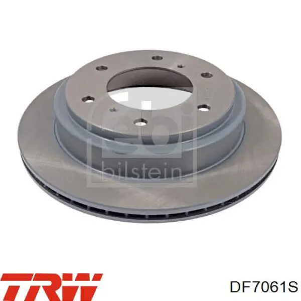 Comprar DF7061S TRW Disco de freno trasero