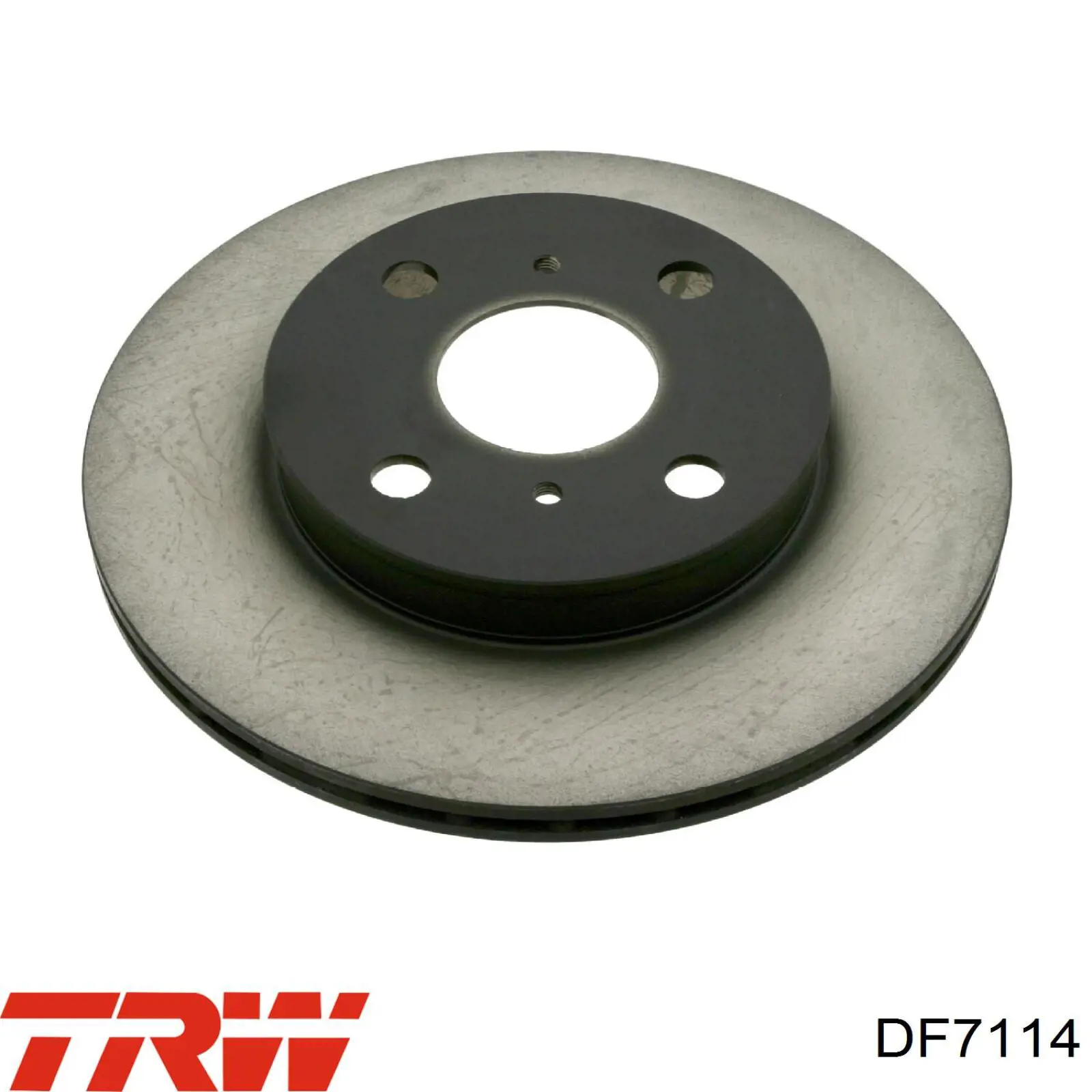 DF7114 TRW disco de freno delantero