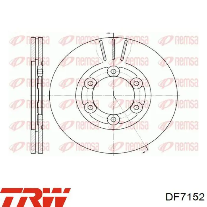 OK60A33251 Hyundai/Kia disco de freno delantero