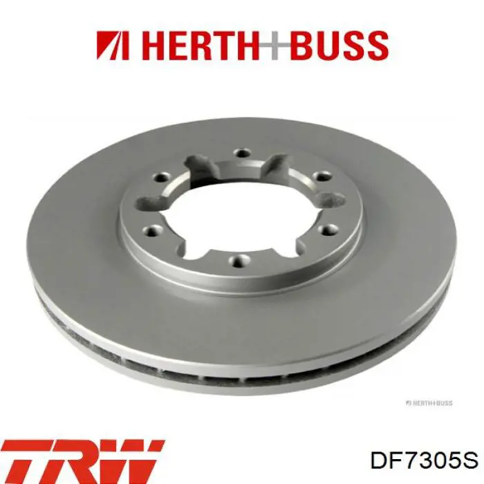 Disco de freno 108624 Febi