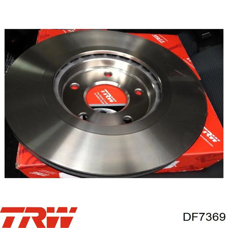 Disco de freno trasero TRW DF7369 precio, desde 28,26 EUR