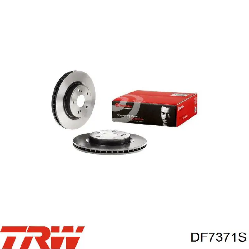 Comprar DF7371S TRW Freno de disco delantero