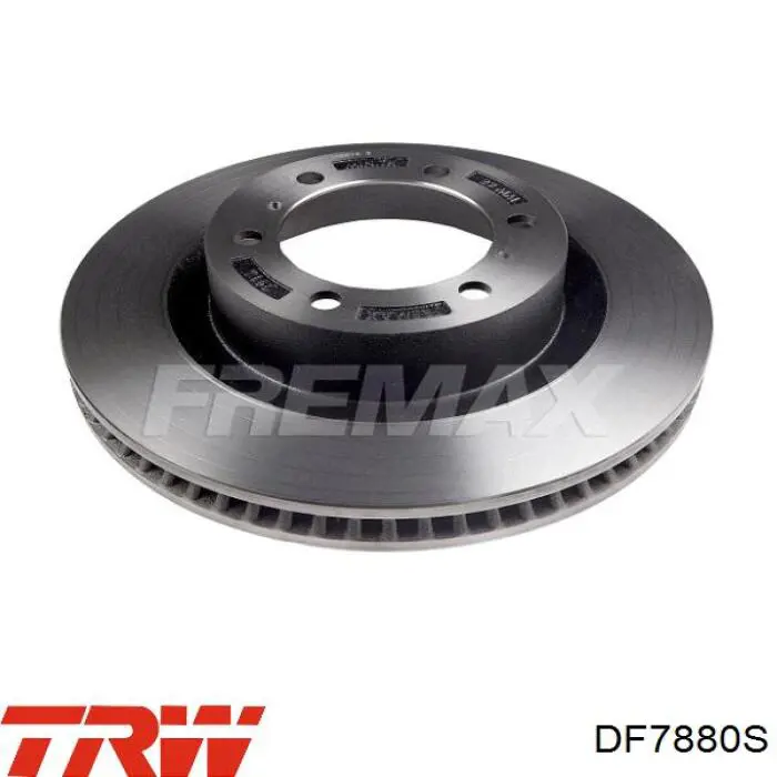 Disco de freno delantero TRW DF7880S