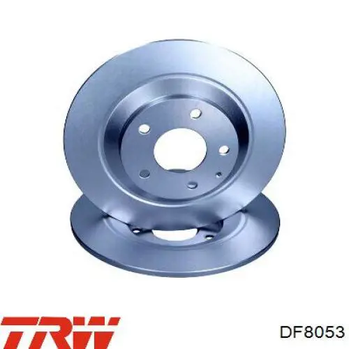 Comprar DF8053 TRW Disco de freno trasero