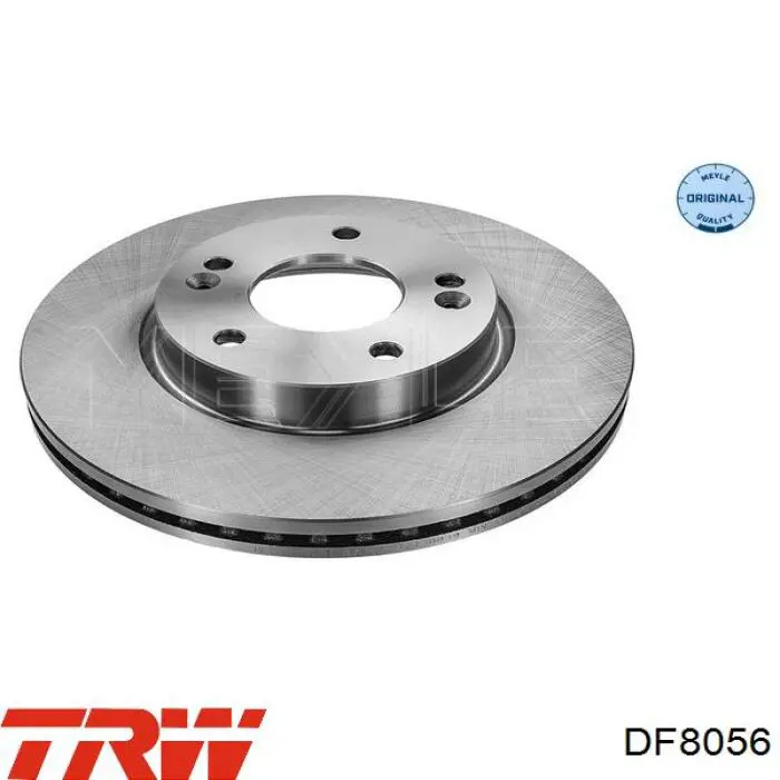 Disco de freno delantero TRW DF8056