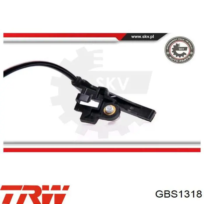 GBS1318 TRW Sensor de freno, trasero