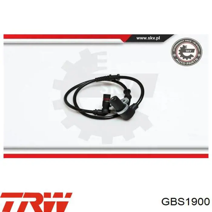 GBS1900 TRW sensor abs delantero izquierdo