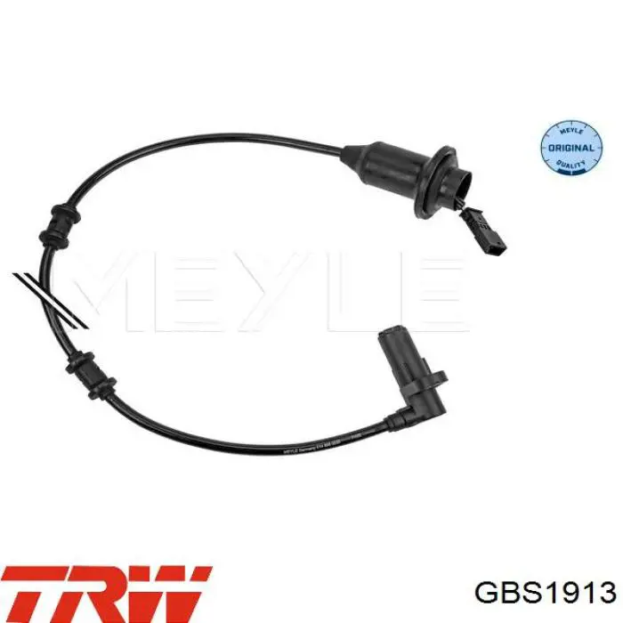 401548 Hans Pries (Topran) sensor abs trasero izquierdo