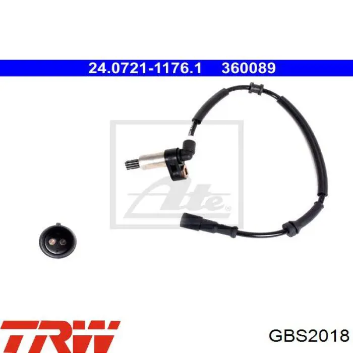 10071311091 Renault (RVI) Sensor de rueda abs
