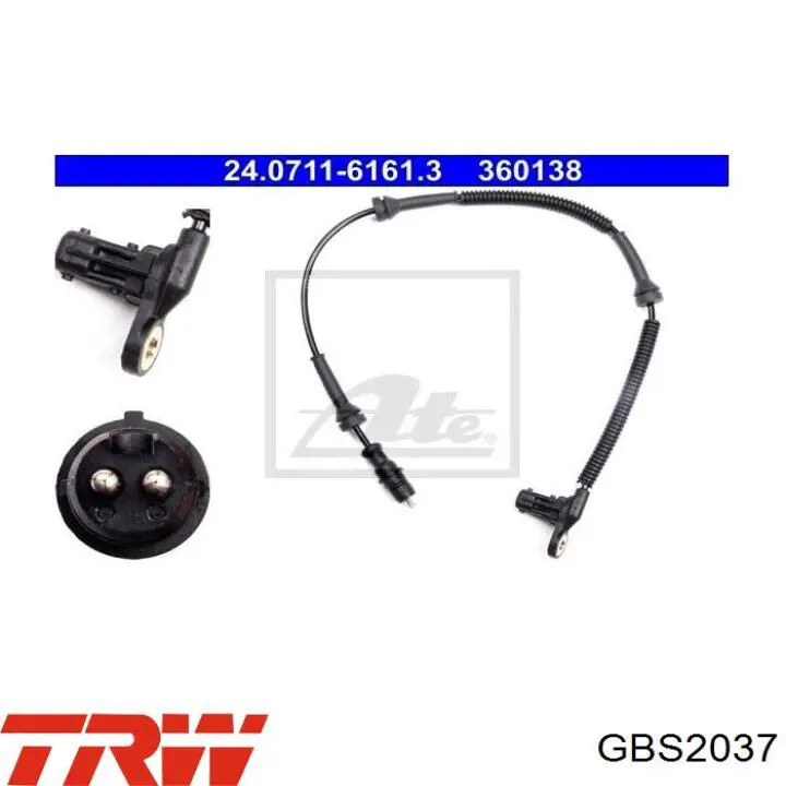 Sensor ABS 200290 Maxgear