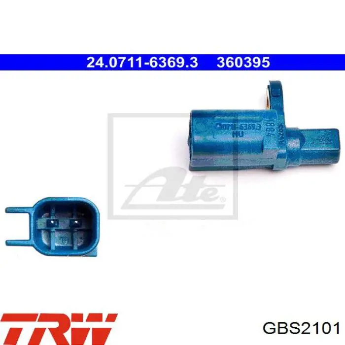 GBS2101 TRW sensor abs trasero