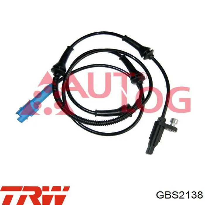 Sensor ABS delantero Citroen C5 3 RW