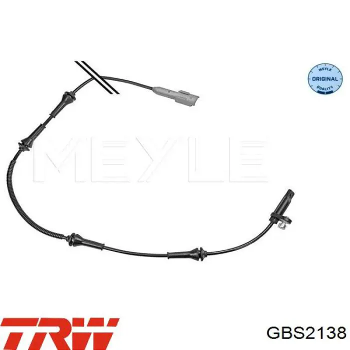 Sensor ABS delantero Citroen C5 3 RW