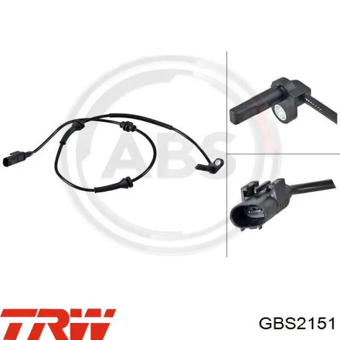 GBS2151 TRW sensor abs delantero