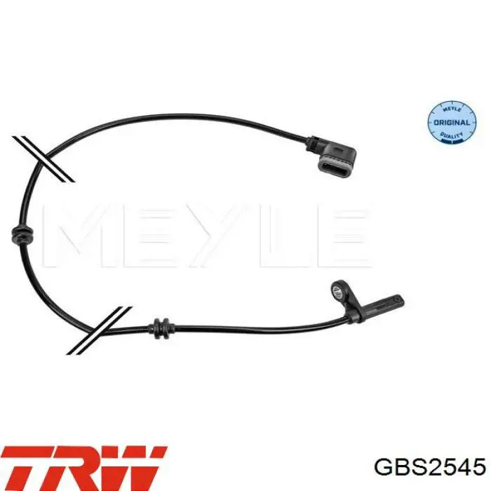 Sensor ABS trasero FAE 78289