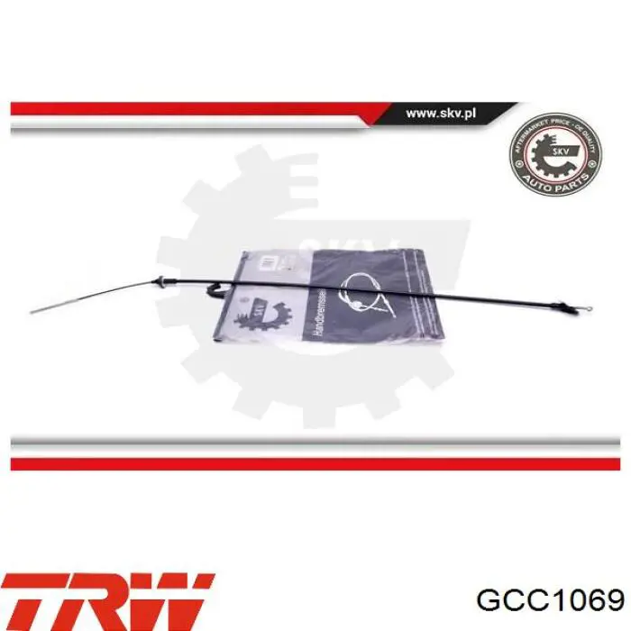 GCC1069 TRW cable de embrague
