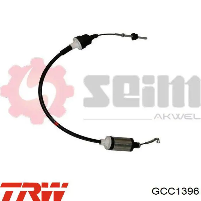 GCC1396 TRW cable de embrague