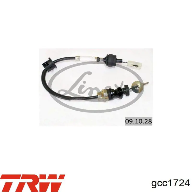 908496 SPJ Cable de accionamiento del embrague