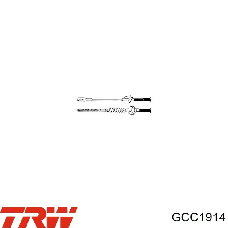 Cable de embrague 207004 Beca Cables