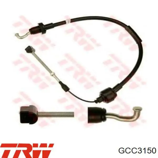 Cable de embrague 401037 Beca Cables