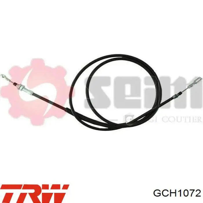 GCH1072 TRW cable de freno de mano trasero derecho/izquierdo