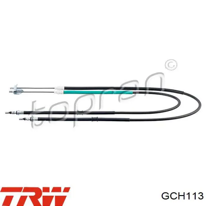 GCH113 TRW cable de freno de mano trasero derecho/izquierdo