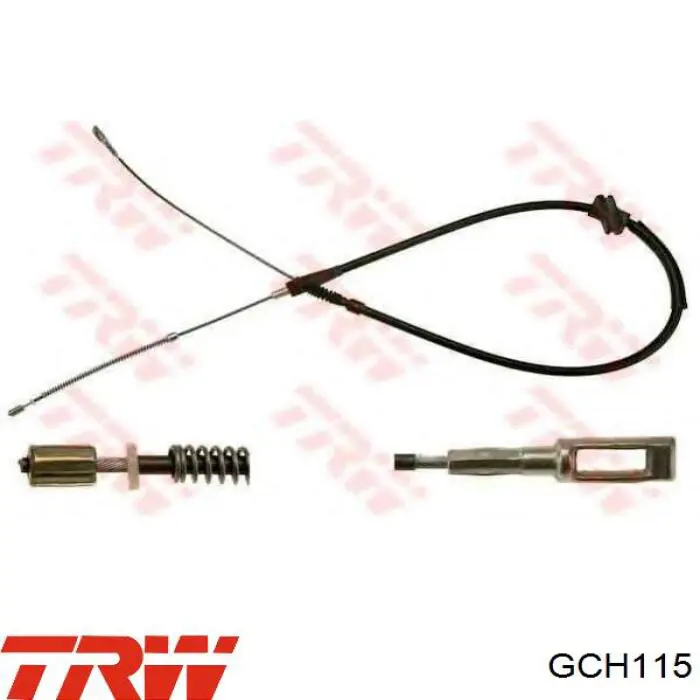 GCH115 TRW cable de freno de mano delantero