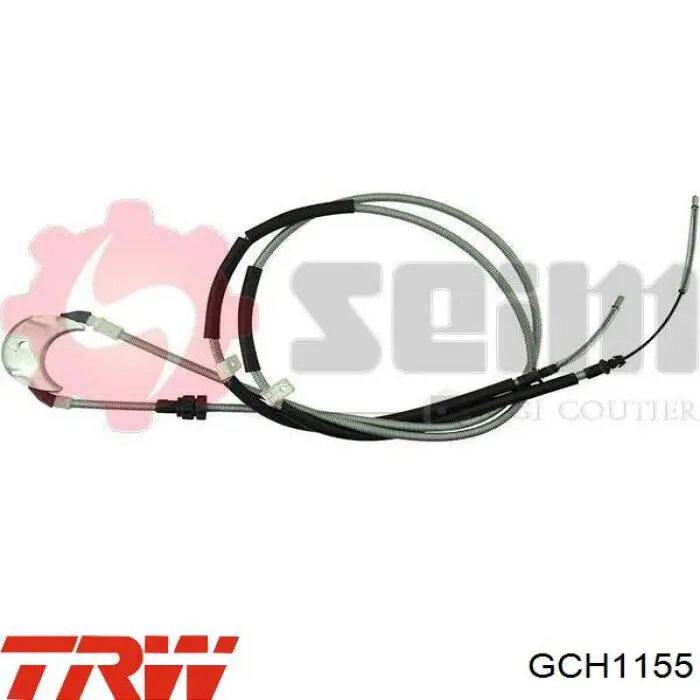 Cable de freno de mano trasero derecho/izquierdo para Ford Fiesta (GFJ)