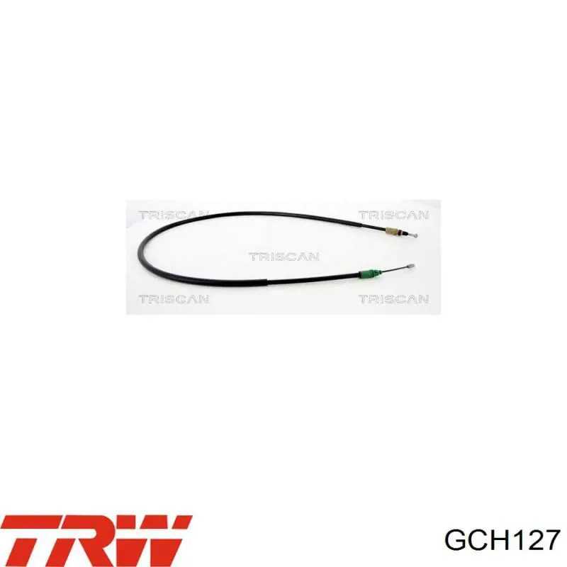 GCH127 TRW cable de freno de mano trasero izquierdo