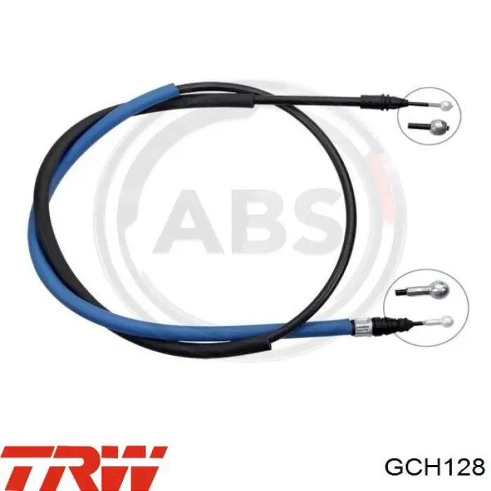 GCH128 TRW cable de freno de mano trasero derecho