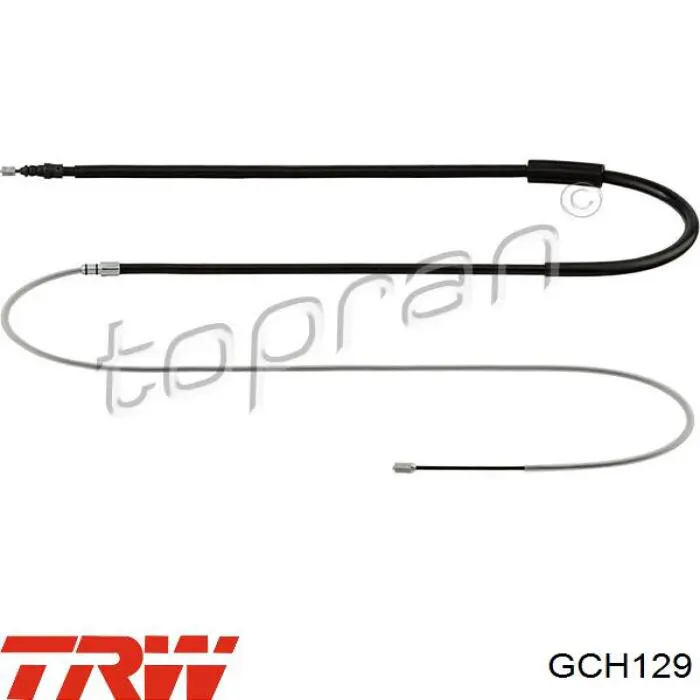 Cable de freno de mano trasero derecho/izquierdo TRW GCH129 precio, desde 17,06 EUR