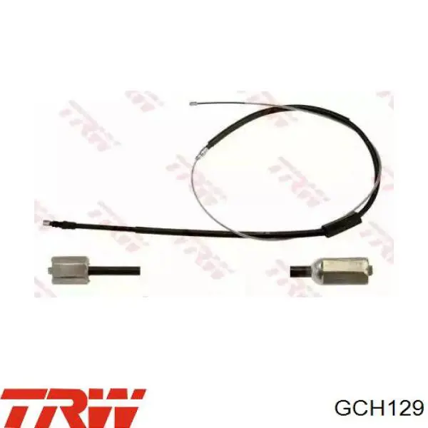 Comprar GCH129 TRW Cable de freno de mano trasero derecho/izquierdo