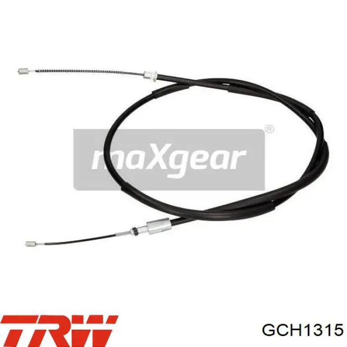 GCH1315 TRW cable de freno de mano trasero izquierdo