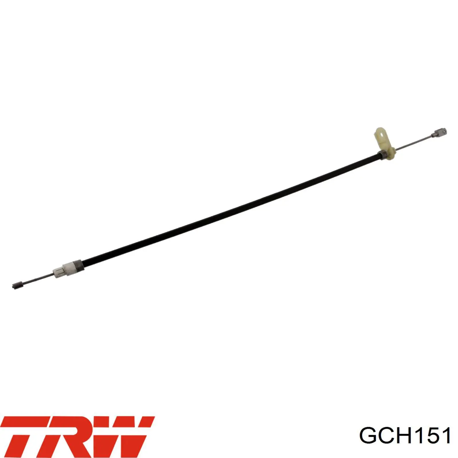 GCH151 TRW cable de freno de mano trasero derecho