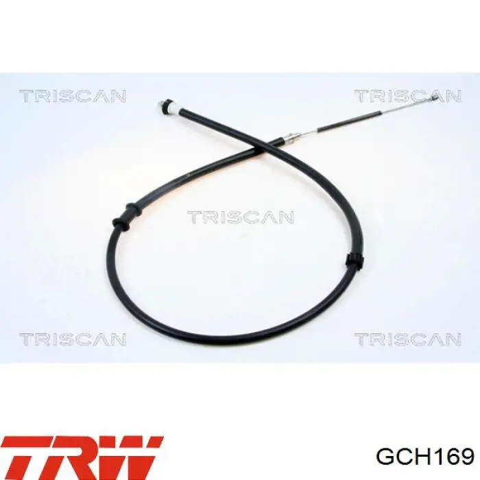 FHB433058 Ferodo cable de freno de mano trasero derecho