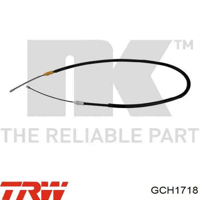 GCH1718 TRW cable de freno de mano trasero derecho/izquierdo