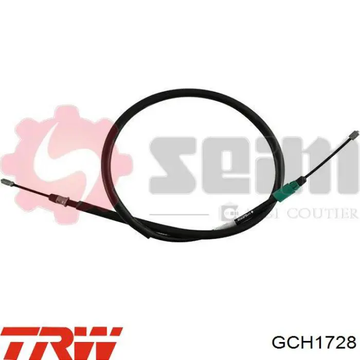GCH1728 TRW cable de freno de mano trasero derecho/izquierdo