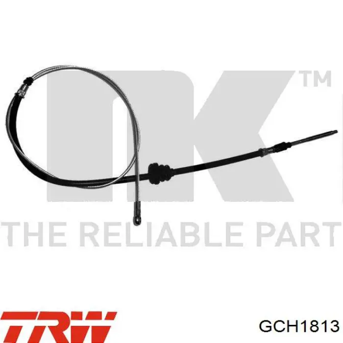 GCH1813 TRW cable de freno de mano delantero