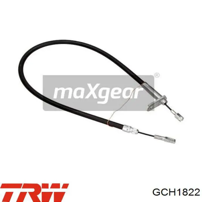 GCH1822 TRW cable de freno de mano trasero derecho